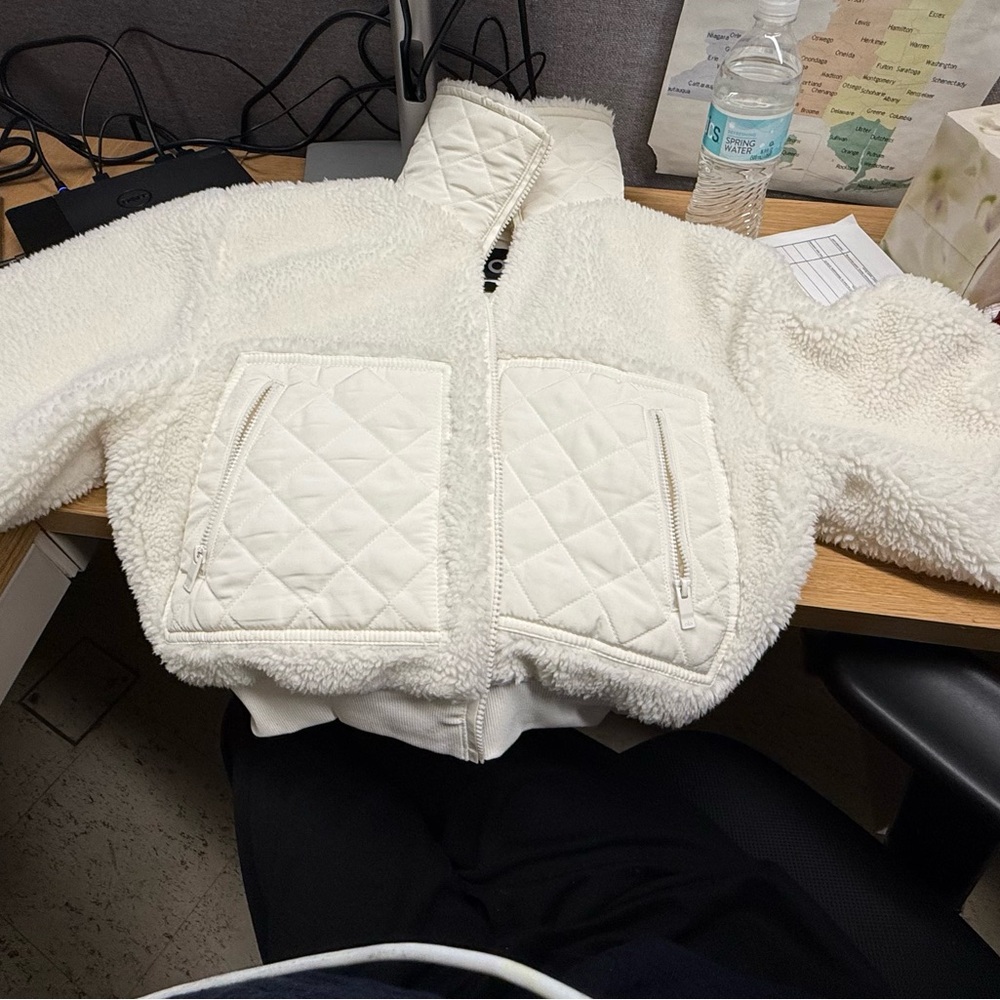 ALO Yoga White Jacket